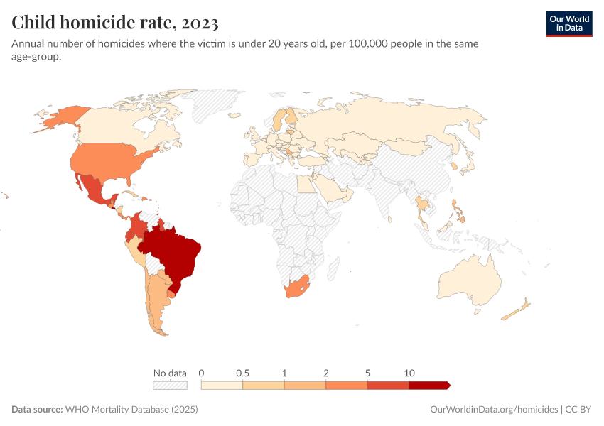 A thumbnail of the "Child homicide rate" chart