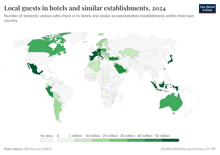 A thumbnail of the "Local guests in hotels and similar establishments" chart
