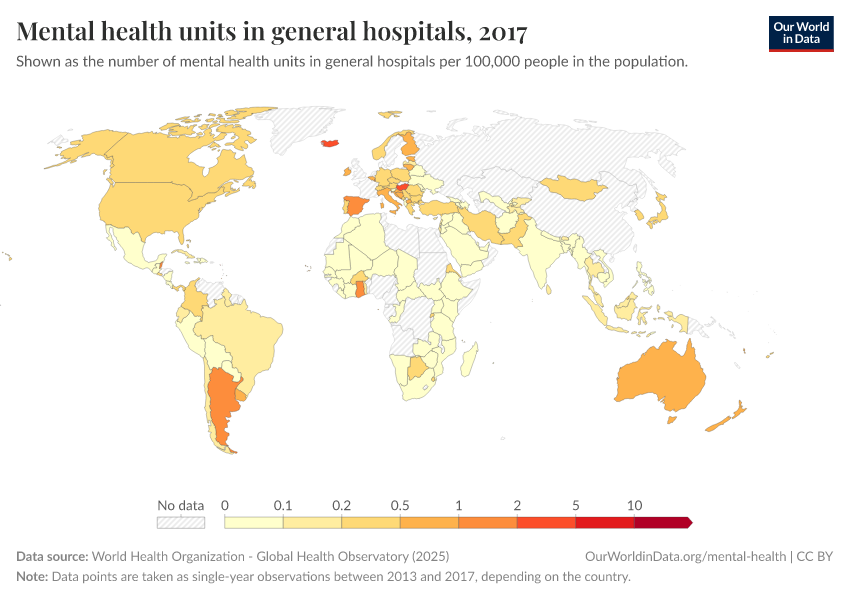 A thumbnail of the "Mental health units in general hospitals" chart