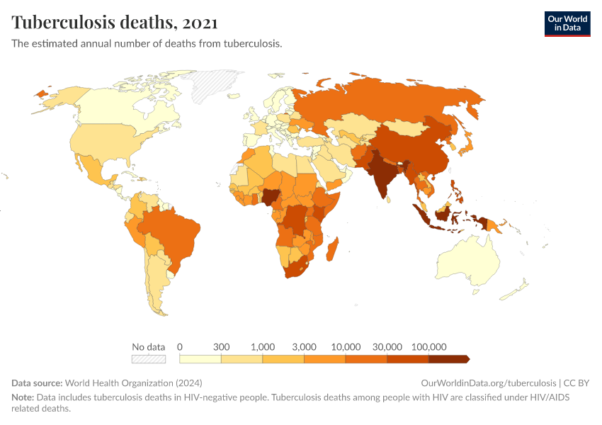 A thumbnail of the "Tuberculosis deaths" chart