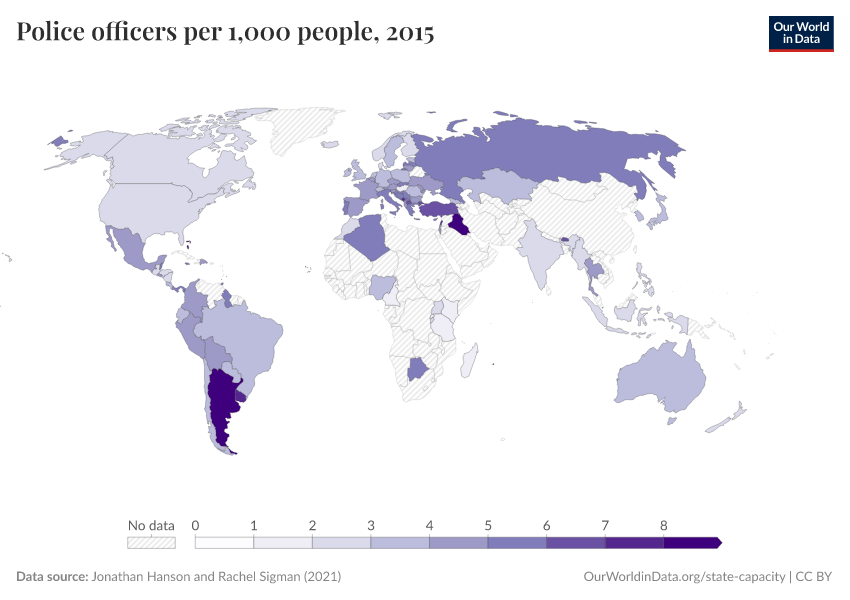 A thumbnail of the "Police officers per 1,000 people" chart