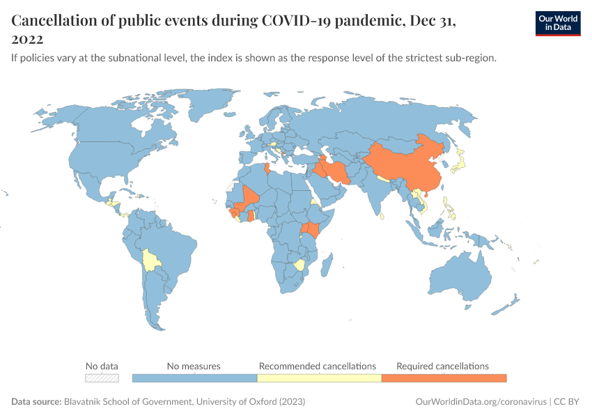 A thumbnail of the "Cancellation of public events during COVID-19 pandemic" chart