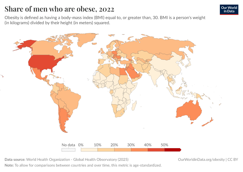 A thumbnail of the "Share of men who are obese" chart